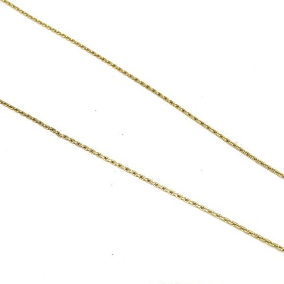 CHRISTIAN DIOR Logo Gold Brand Accessory Necklace Ladies - Picture 8 of 9